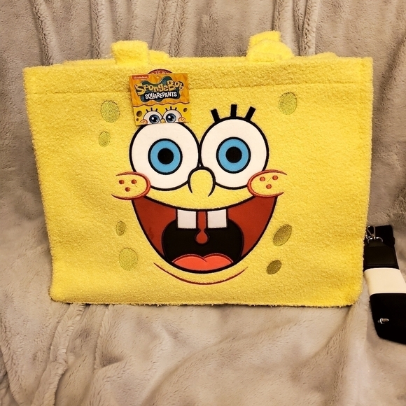 SpongeBob Squarepants Handbags - SpongeBob SquarePants Tote Bag Purse